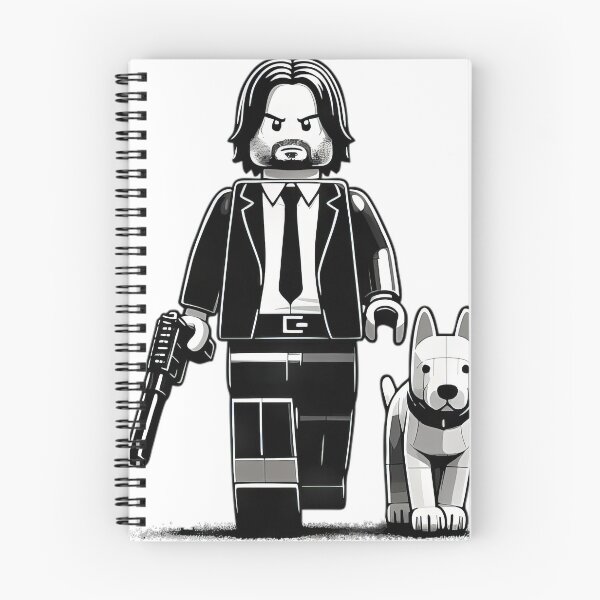 Item preview, John Wick Lego designed and sold by tdwngplum.