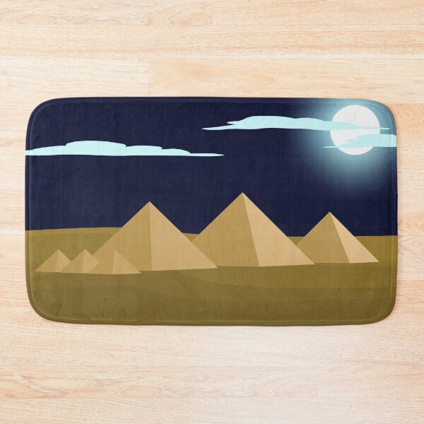 Item preview, Pyramids Under the Moonlight designed and sold by ArtisticJump.