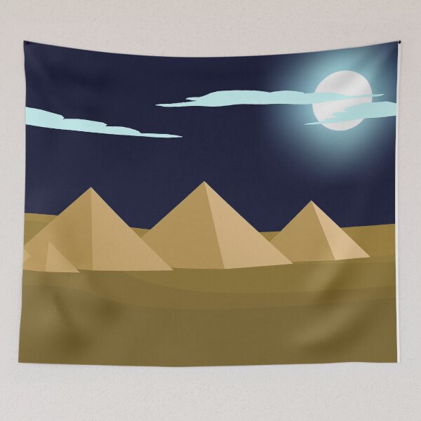 Item preview, Pyramids Under the Moonlight designed and sold by  TheArtisticJump .