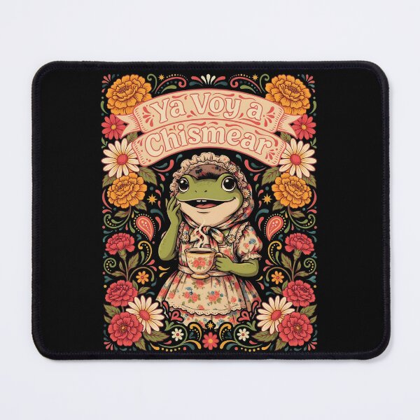 Item preview, Ya Voy a Chismear Cottagecore Funny Frog Meme Spanish designed and sold by Redgiant87x.