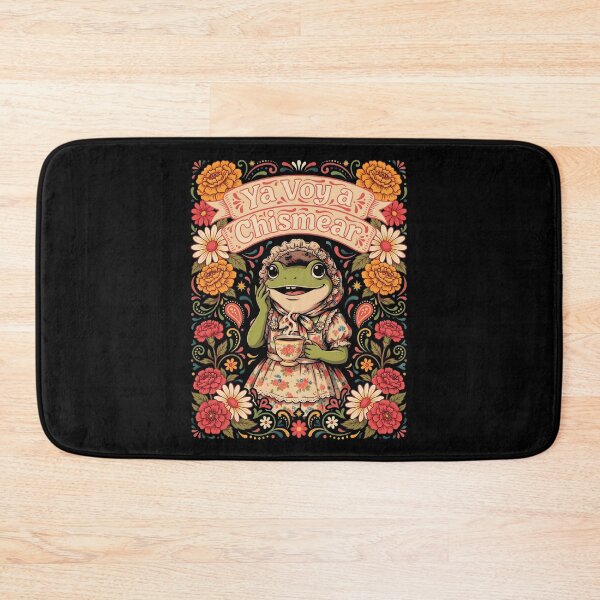 Item preview, Ya Voy a Chismear Cottagecore Funny Frog Meme Spanish designed and sold by Redgiant87x.