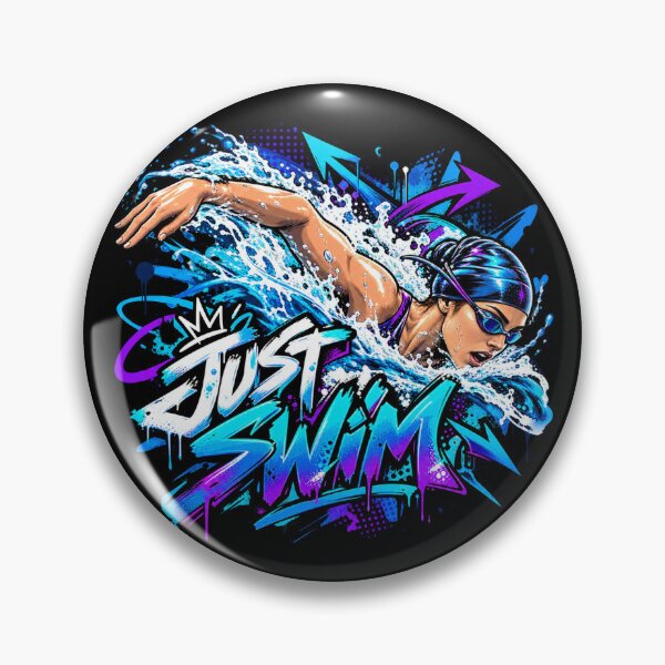 Item preview, JUST SWIM - GIRL designed and sold by Imprearte.