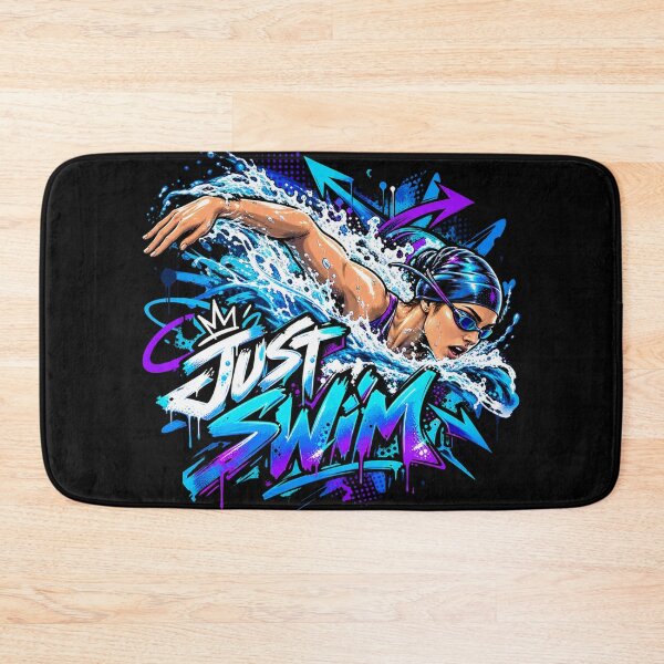 Item preview, JUST SWIM - GIRL designed and sold by Imprearte.