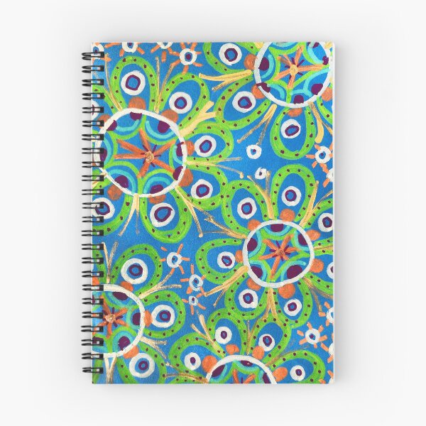Item preview, Blue Kaleidoscope Flower Pattern designed and sold by Fani*.