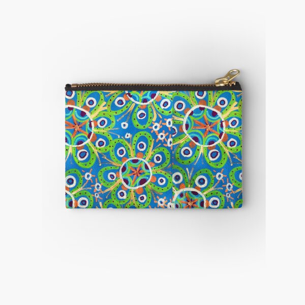 Item preview, Blue Kaleidoscope Flower Pattern designed and sold by Fani*.