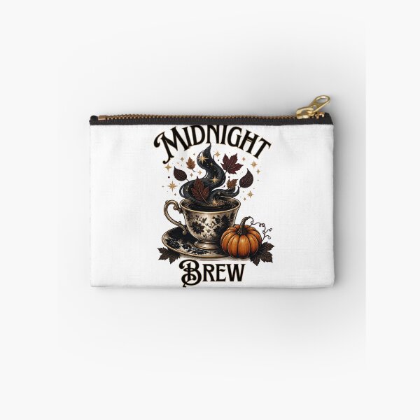 Item preview, Midnight Brew Vintage Autumn Coffee And Pumpkin Art designed and sold by Créative touche .