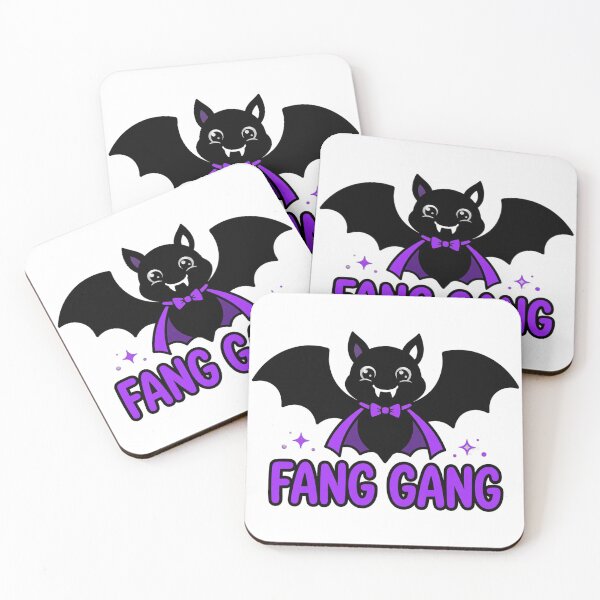Item preview, Fang Gang Cute Vampire Bat Halloween T-Shirt designed and sold by ApparelOutpost.