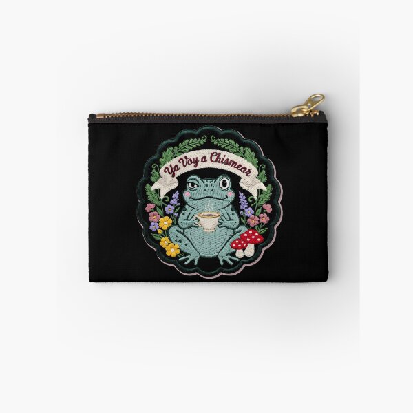 Item preview, Ya Voy a Chismear Funny Spanish Frog Meme Cottagecore designed and sold by Redgiant87x.