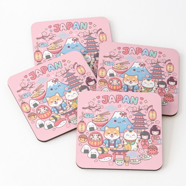 Item preview, Cute Japan Kawaii Doodles designed and sold by Amir Faysal.