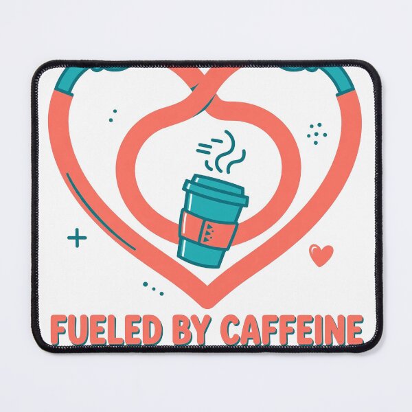 Item preview, Fueled by Caffeine and Compassion Nurse T-Shirt designed and sold by ApparelOutpost.