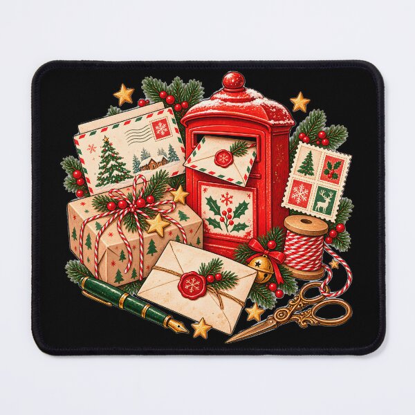 Item preview, Christmas Mail & Gift Wrapping designed and sold by krustybel.