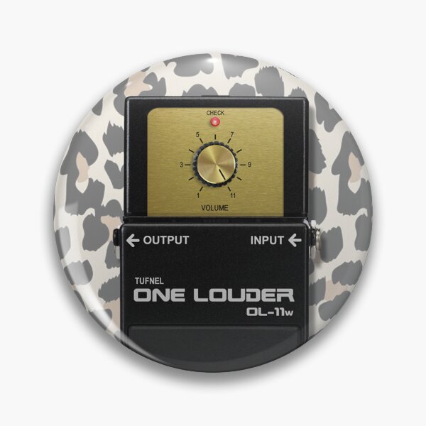 Item preview, Guitar Pedal - One Louder Goes to Eleven (Parody) designed and sold by ubiquitoid.