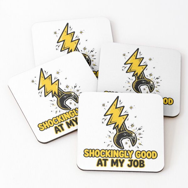 Item preview, Shockingly Good at My Job Electrician T-Shirt designed and sold by ApparelOutpost.