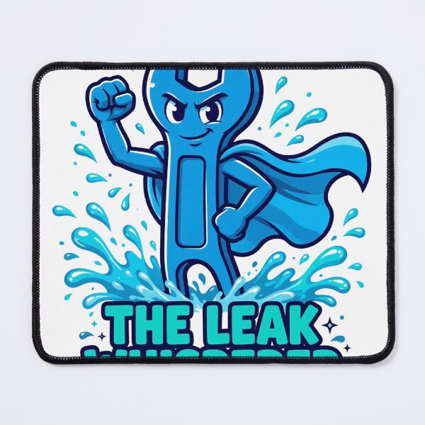 Item preview, The Leak Whisperer Funny Plumber T-Shirt designed and sold by ApparelOutpost.