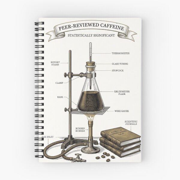 Item preview, Peer-Reviewed Caffeine designed and sold by AURA Vibes.