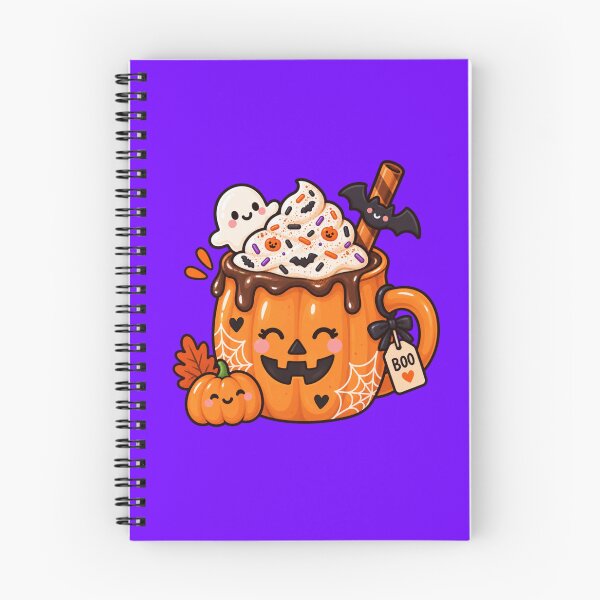 Item preview, Cute Kawaii Halloween Pumpkin Mug designed and sold by pincelycolores.