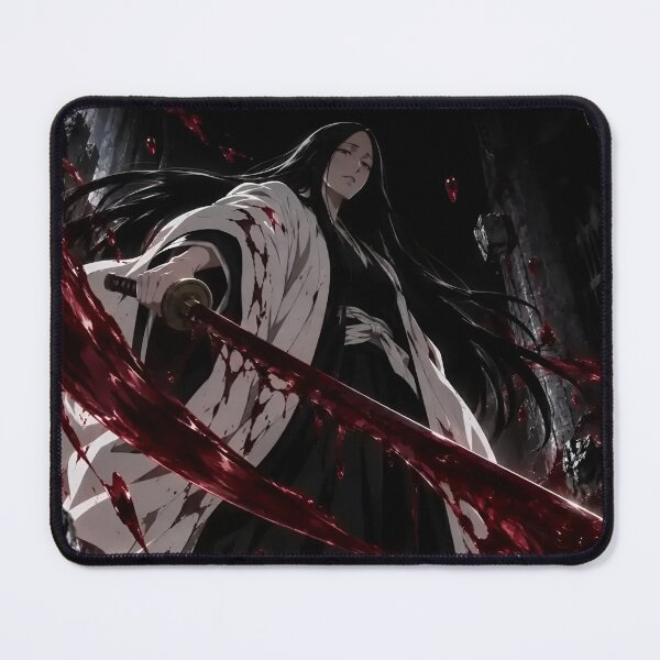 Item preview, Crimson Blade Samurai – Dark Blood Moon Warrior Gothic Anime Inspired Art designed and sold by Dyan4.