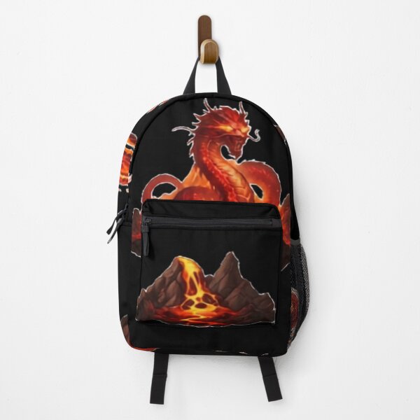 Item preview, Volcanic Lava Fire Dragon Sticker Art designed and sold by Ammeluk.