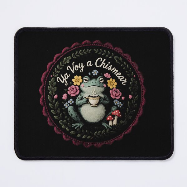 Item preview, Ya Voy a Chismear Cute Spanish Frog Meme Cottagecore designed and sold by Redgiant87x.