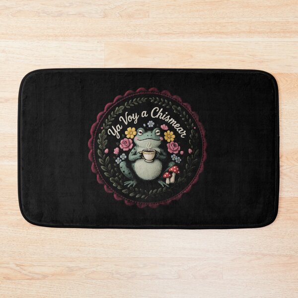 Item preview, Ya Voy a Chismear Cute Spanish Frog Meme Cottagecore designed and sold by Redgiant87x.
