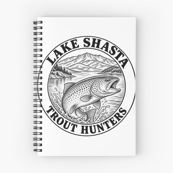Item preview, Lake Shasta Trout Hunters – California Fishing Legend designed and sold by Tee Visions.