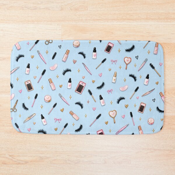 Item preview, Pastel Blue Lash Tech Tools – Eyelash Artist Pattern designed and sold by HO•Designs.