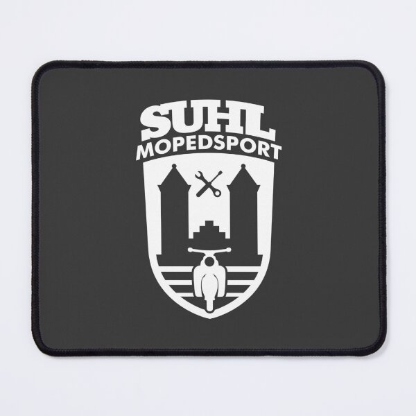 Item preview, Simson Star Sperber Habicht Suhl Mopedsport Coat of Arms Logo (white) designed and sold by VEB Ostladen.