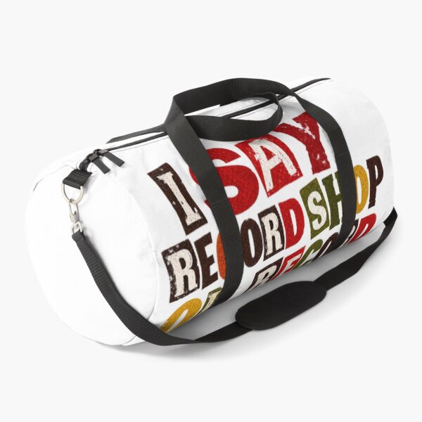 Item preview, Record Shop Bass Drops On You Typography designed and sold by BASS-CULTURE.