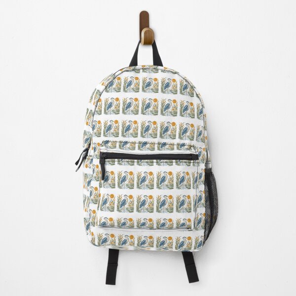 Item preview, Vintage Heron Marsh Wildlife Nature Bird designed and sold by Moizento.
