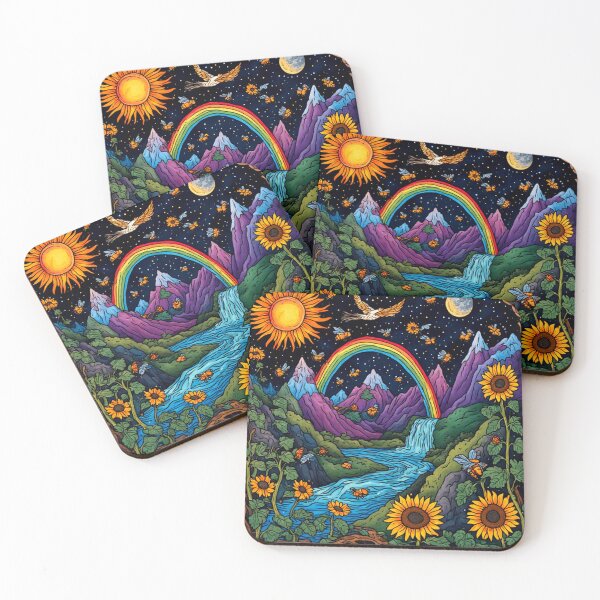 Item preview, 60's Nature Hippy Art designed and sold by TheDarkWardrobe.