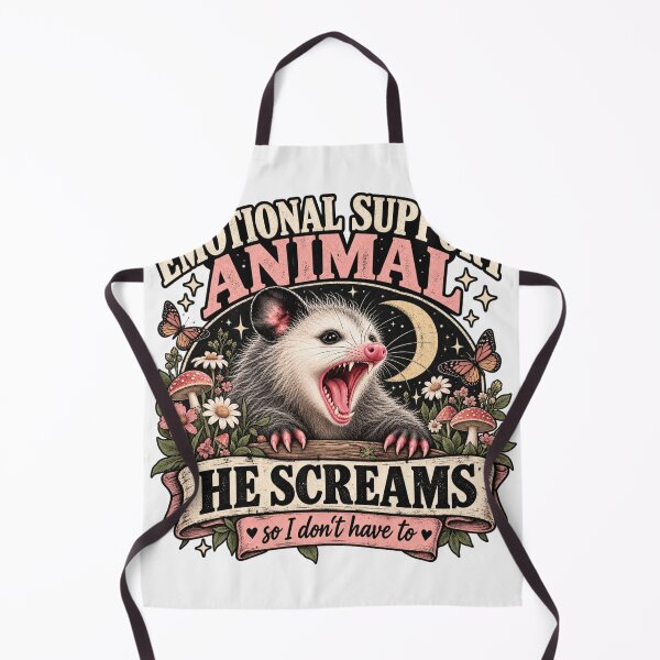 Item preview, Emotional Support Opossum Funny Possum Meme designed and sold by GAIDREDA.