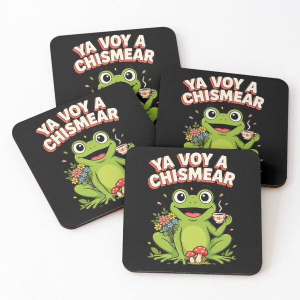 Item preview, Ya Voy a Chismear Cottagecore Spanish Frog Meme designed and sold by Redgiant87x.