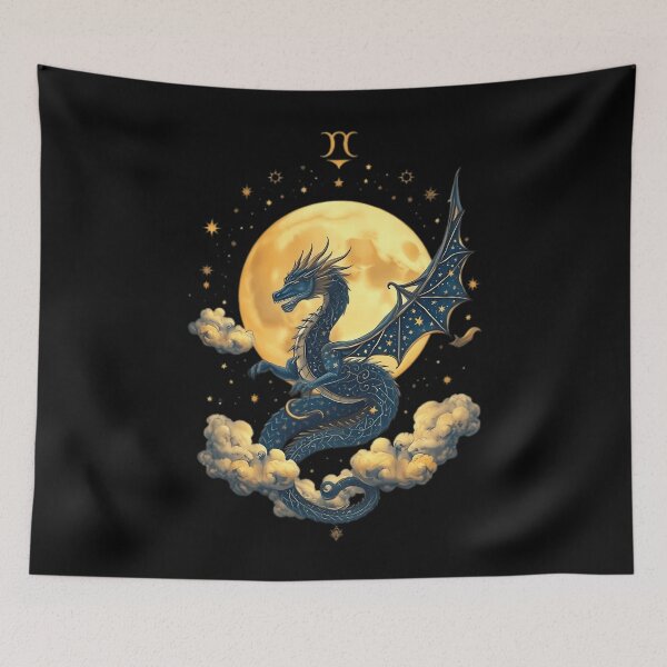 Item preview, Moonlit Dragon Fantasy Artwork designed and sold by EleanorSessions.