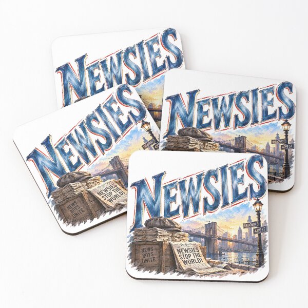 Item preview, Newsies the musical designed and sold by Lyric Vault - Rock on.