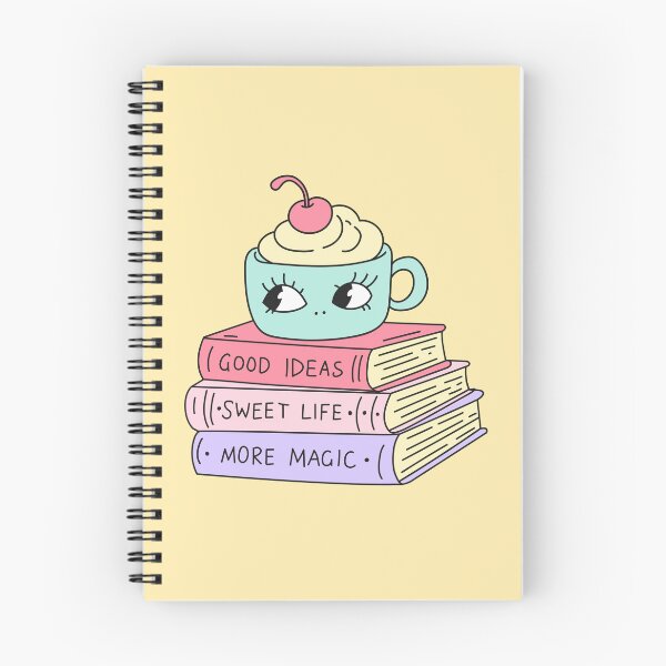 Item preview, Cute Coffee Cup and Books – Sweet Life Kawaii Reading designed and sold by Deepness2023.