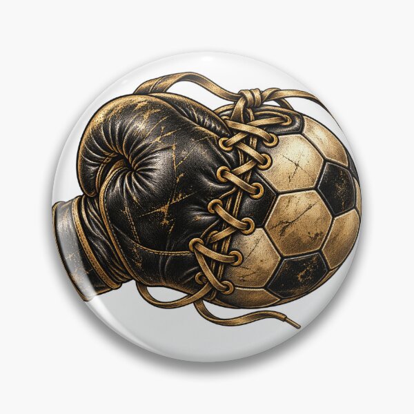 Item preview, Boxing Glove Football Fight For The Badge Design designed and sold by DriftcoreStudio.