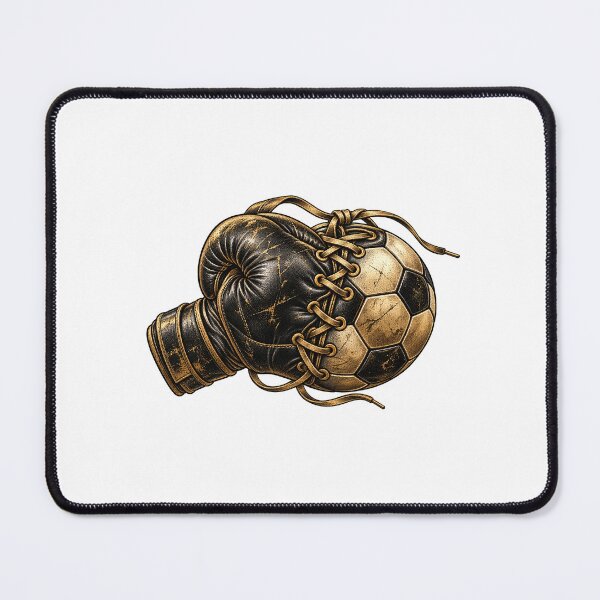 Item preview, Boxing Glove Football Fight For The Badge Design designed and sold by DriftcoreStudio.