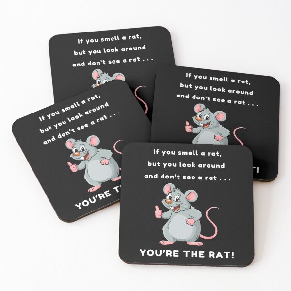 Item preview, If You Smell a Rat Funny Meme designed and sold by Artography Designs.