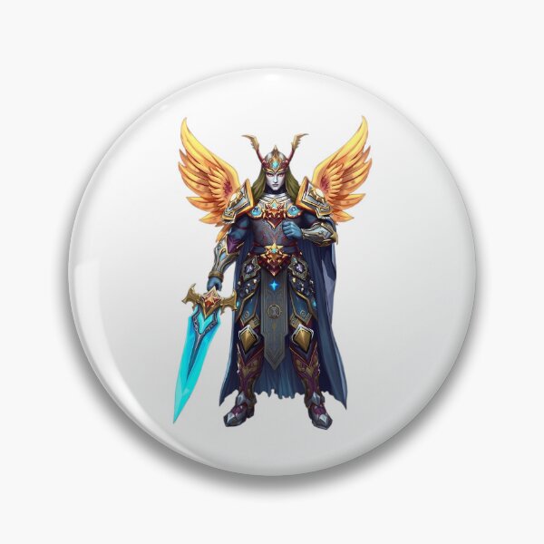 Item preview, Celestial Guardian Knight Illustration designed and sold by EleanorSessions.