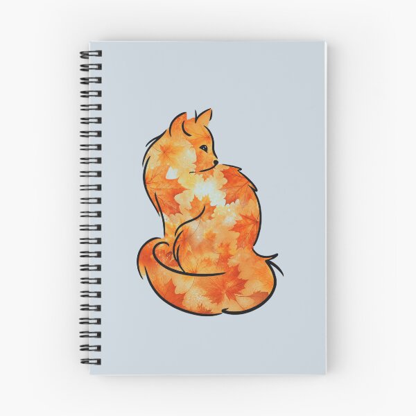 Item preview, Autumn leaves/blue sky cat designed and sold by 247DesignStudio.