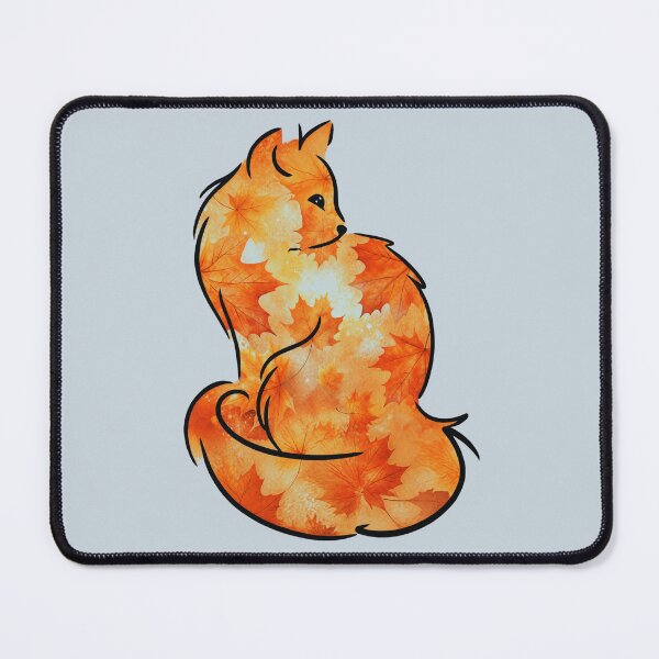 Item preview, Autumn leaves/blue sky cat designed and sold by 247DesignStudio.