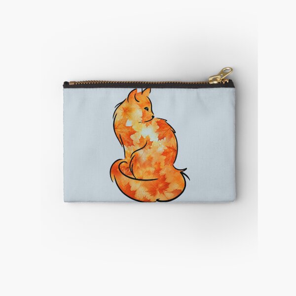 Item preview, Autumn leaves/blue sky cat designed and sold by 247DesignStudio.