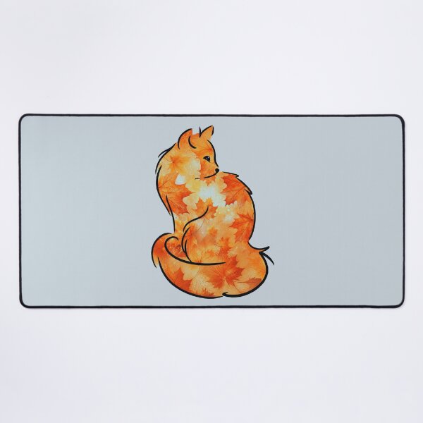 Item preview, Autumn leaves/blue sky cat designed and sold by 247DesignStudio.