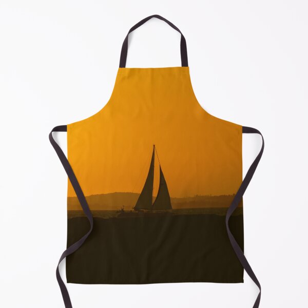 Item preview, Golden Sunset Sailboat Silhouette Fine Art Print    designed and sold by ThaCriações.