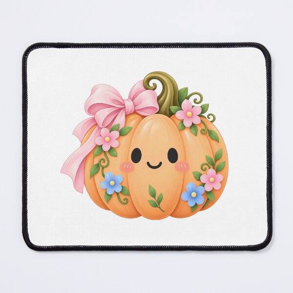 Item preview, Ribbon Pumpkin | Pastel Floral Halloween designed and sold by narinzoon.