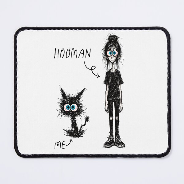 Item preview, Me and my human. My cat and me. designed and sold by Zetsu-Store.