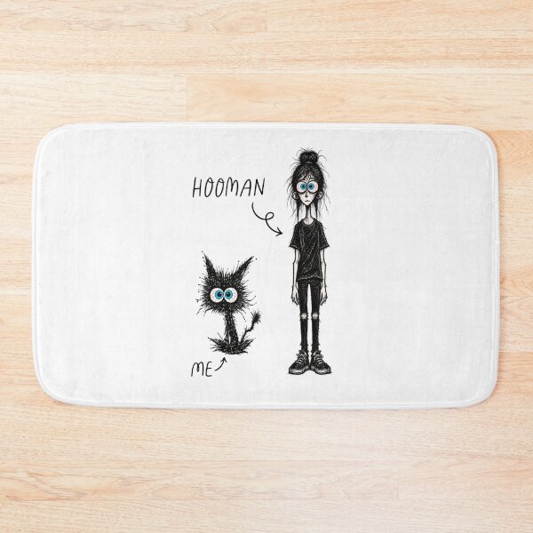 Item preview, Me and my human. My cat and me. designed and sold by Zetsu-Store.