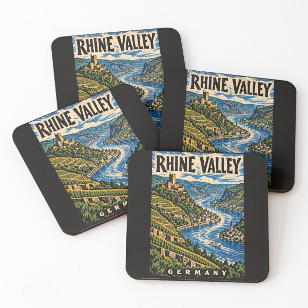 Item preview, Rhine Valley - Germany designed and sold by GoodOldVintage.