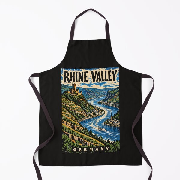 Item preview, Rhine Valley - Germany designed and sold by GoodOldVintage.