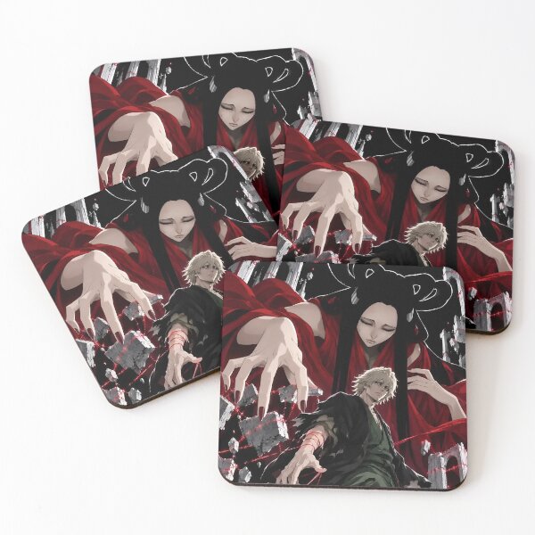 Item preview, Crimson Thread Warrior – Dark Fantasy Swordsman and Demoness Anime Art designed and sold by Dyan4.